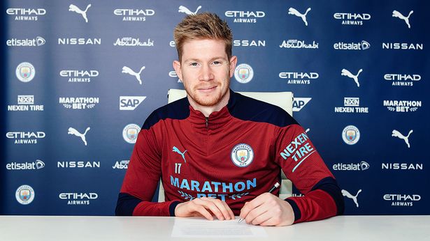 Kevin De Bruyne a renovar contrato
