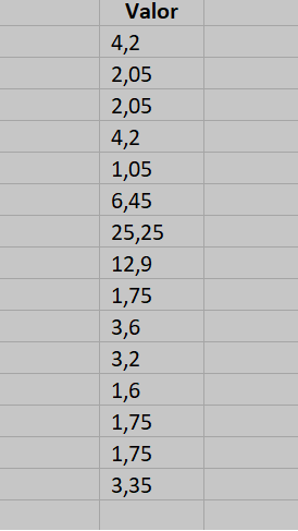Imagem exemplo do Excel