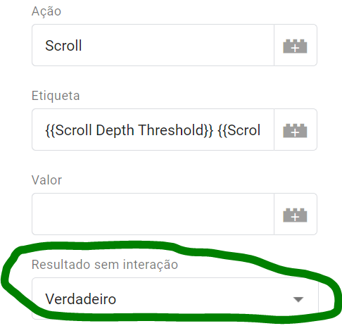 evento scroll gtm